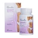 Barattolo bianco e scatola lilla di Slimmatica, 20 capsule